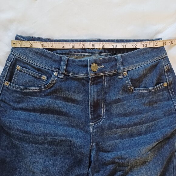 Maurices Women's Jeans Highrise Bootcut Flare Dark Wash Stretch Size 6 Long - Picture 9 of 11